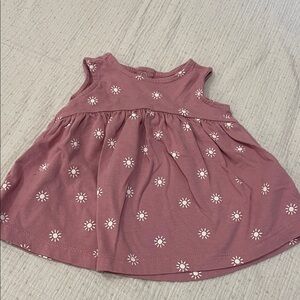 Carters Pink Floral Baby Dress 3 month